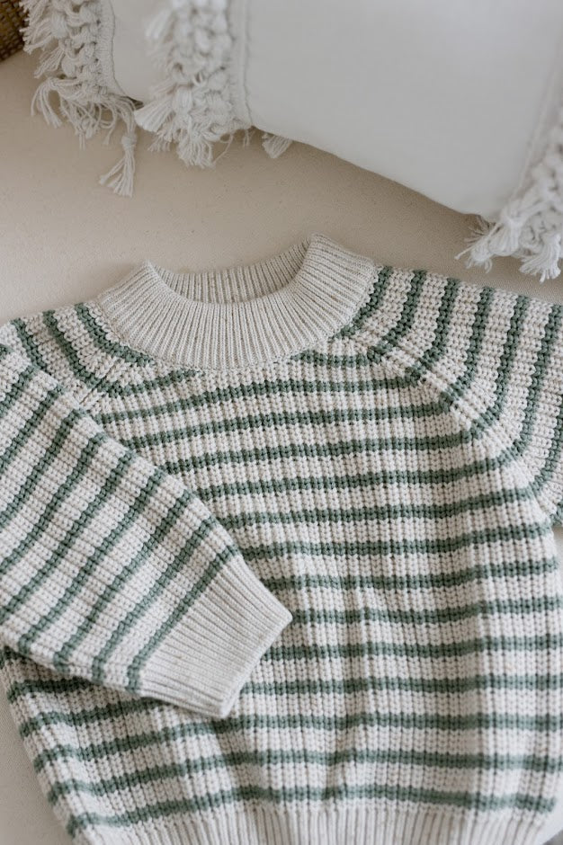 Raglan Striped Jumper