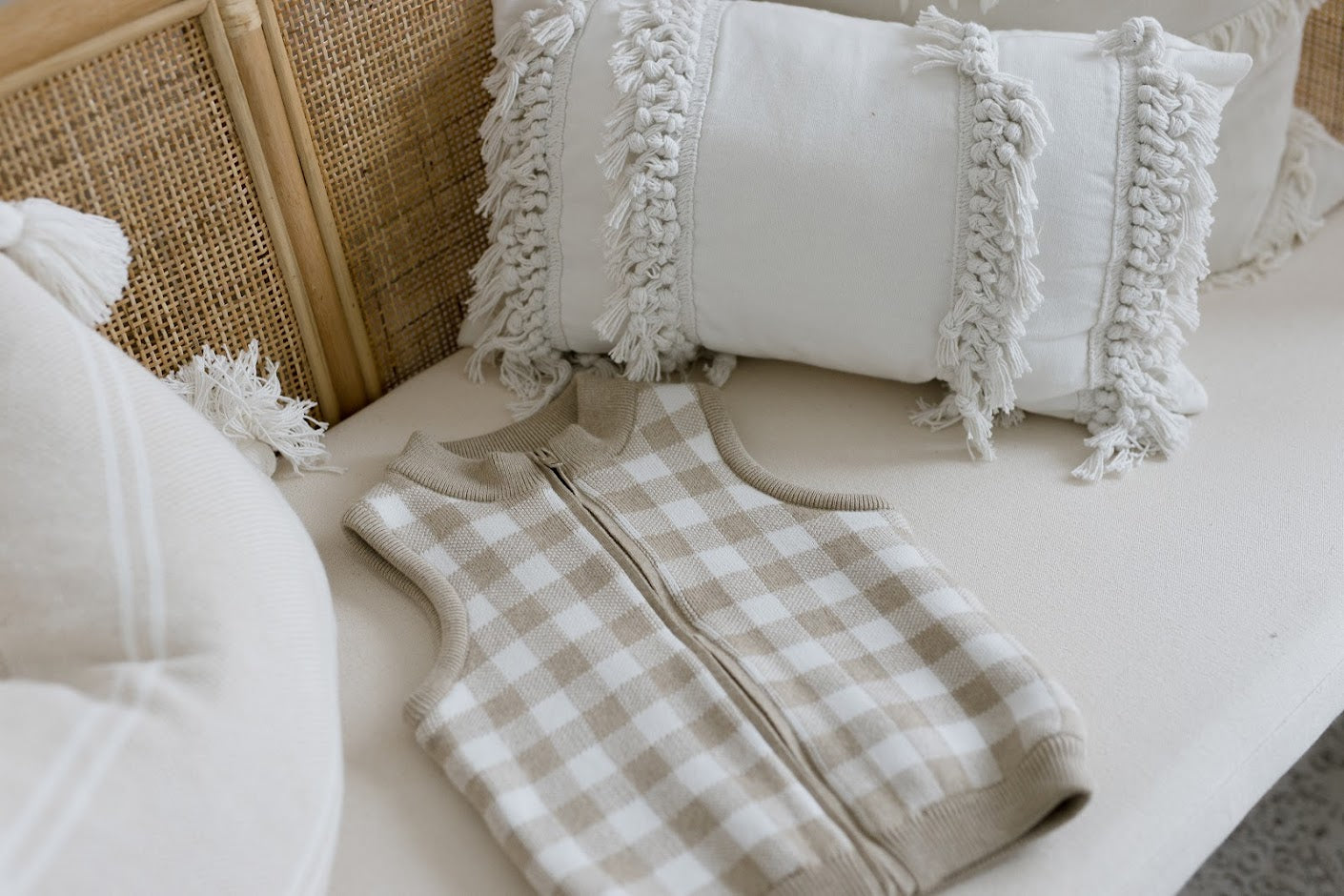 Knitted Sherpa Vest