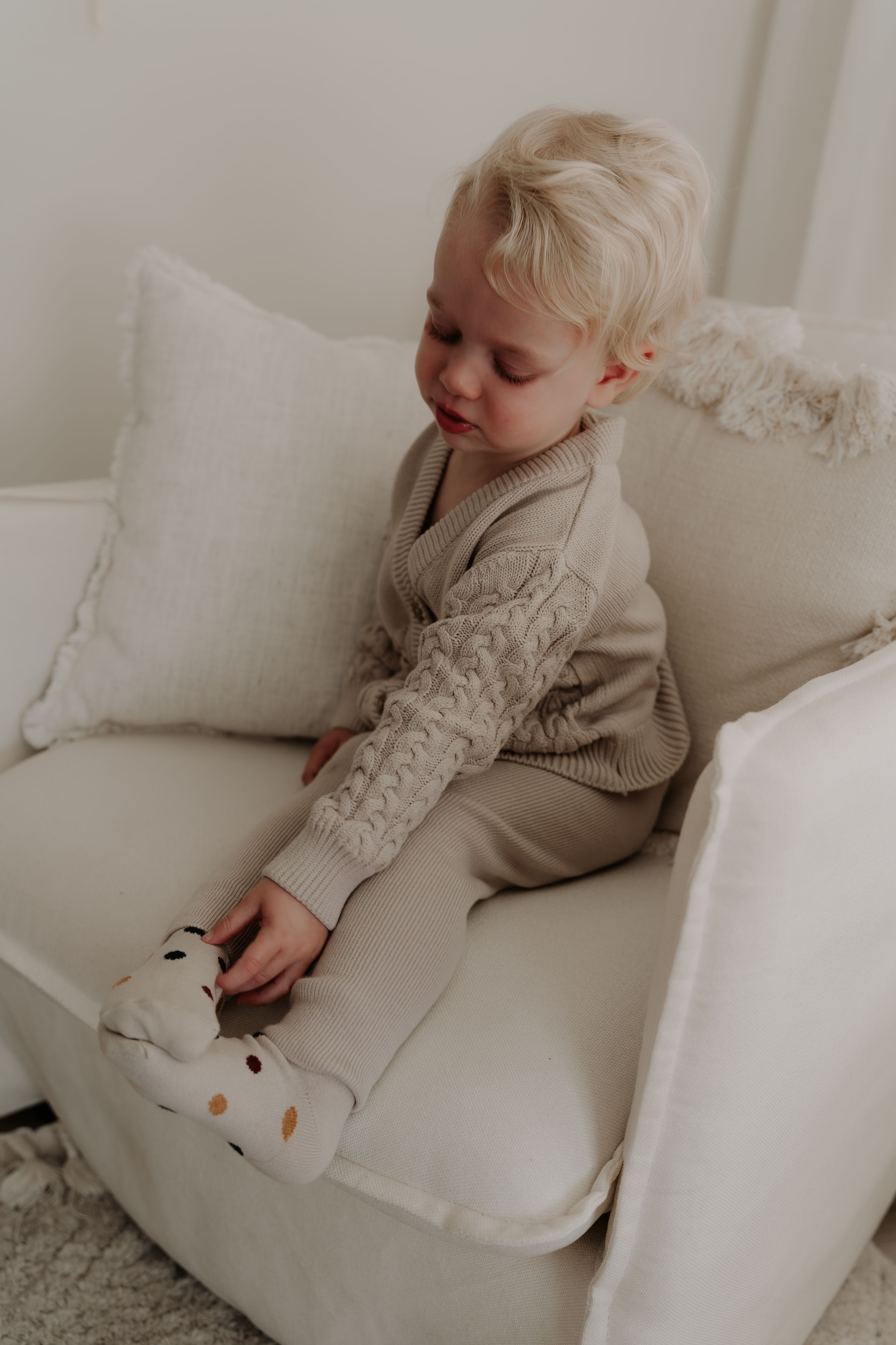 Dotty Cardigan