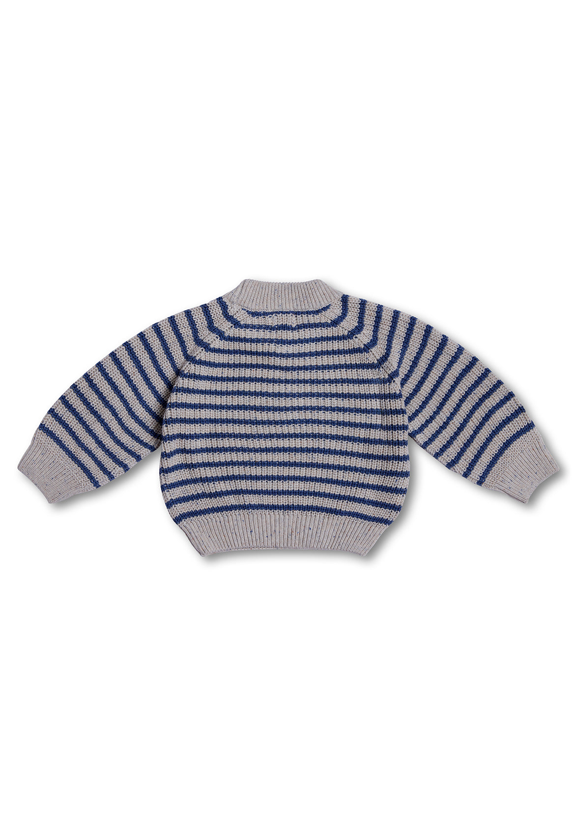 Organic Cotton striped knit jumper
