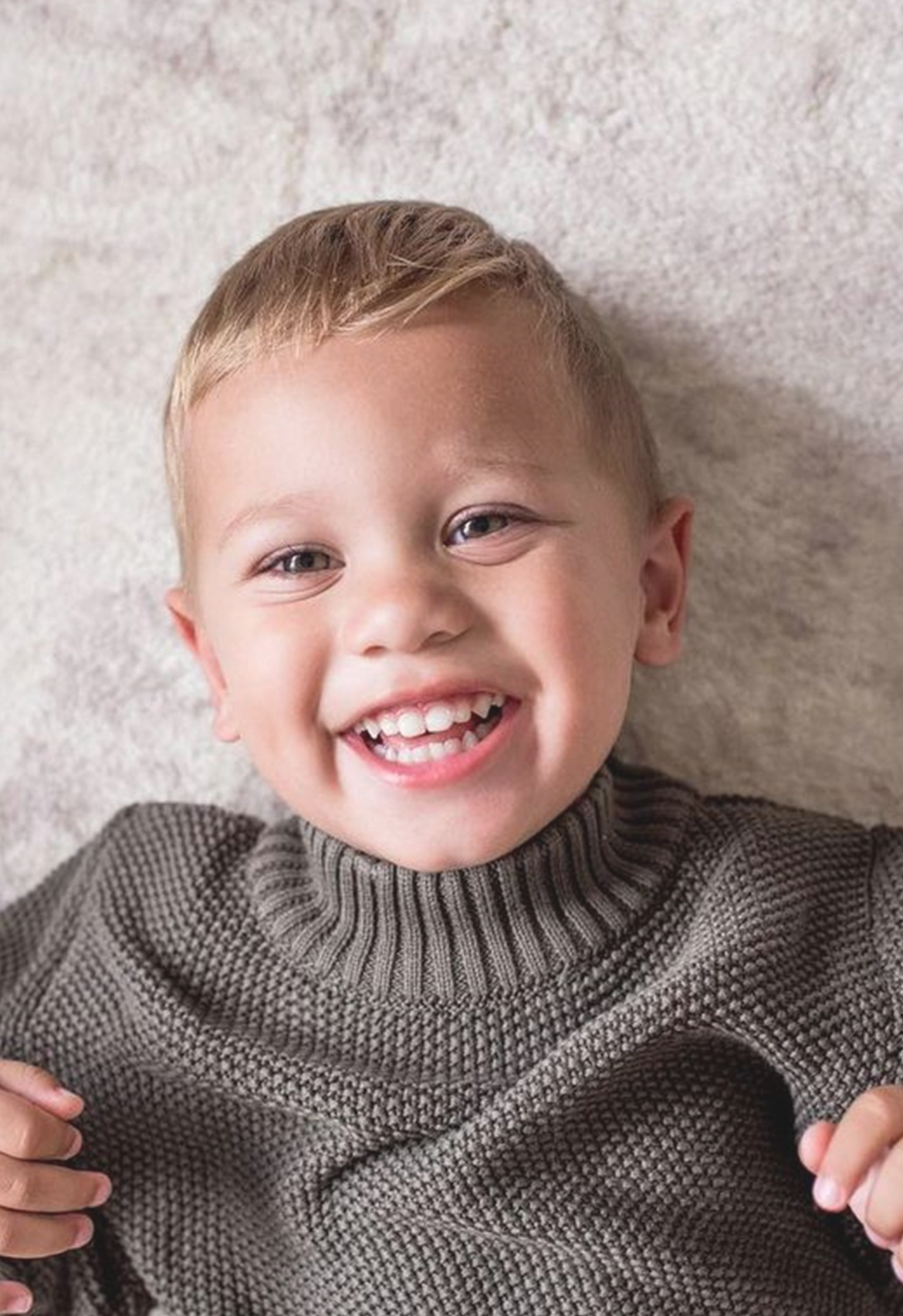 Olive chunky knit jumper