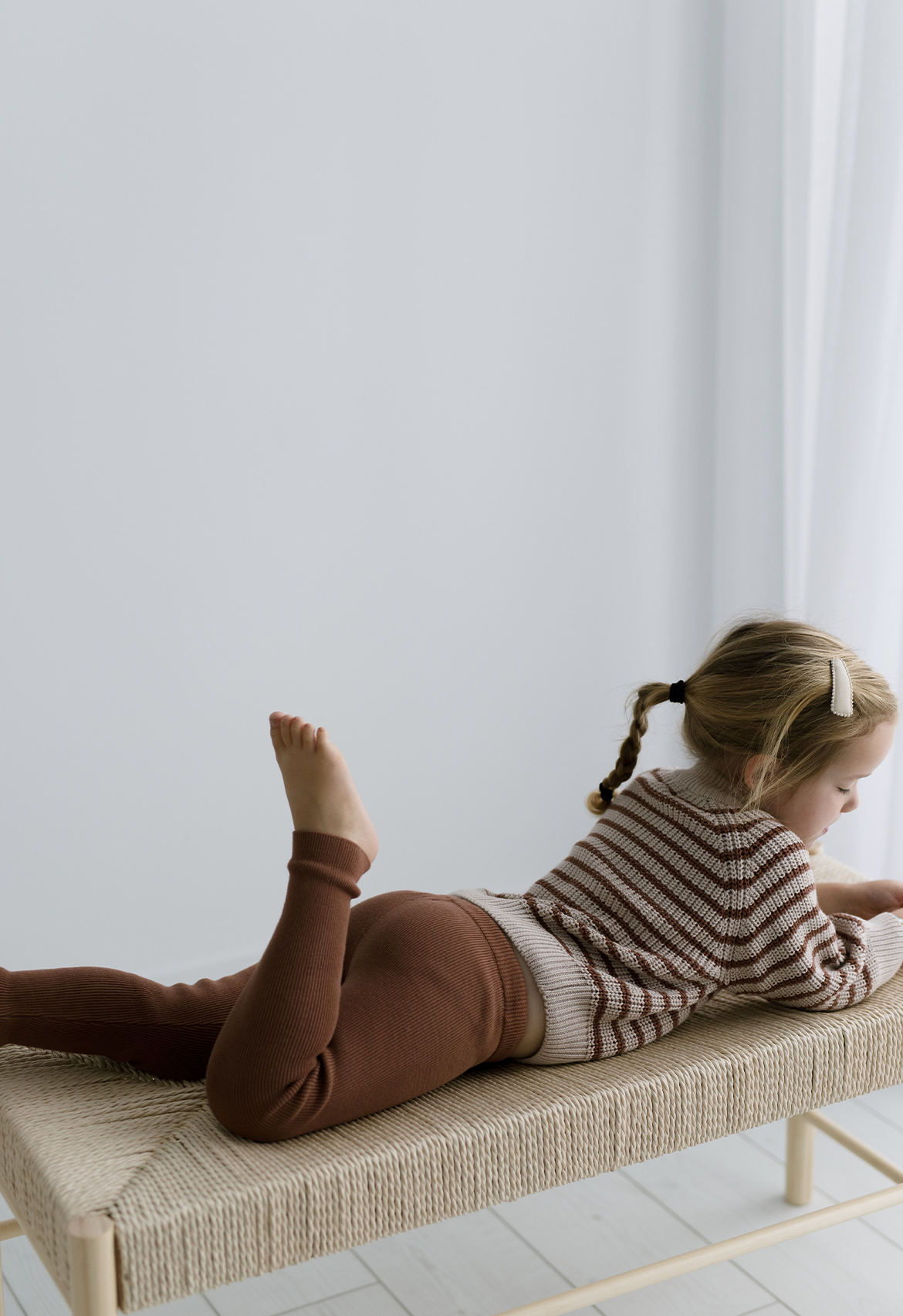 Rust Knit Legging