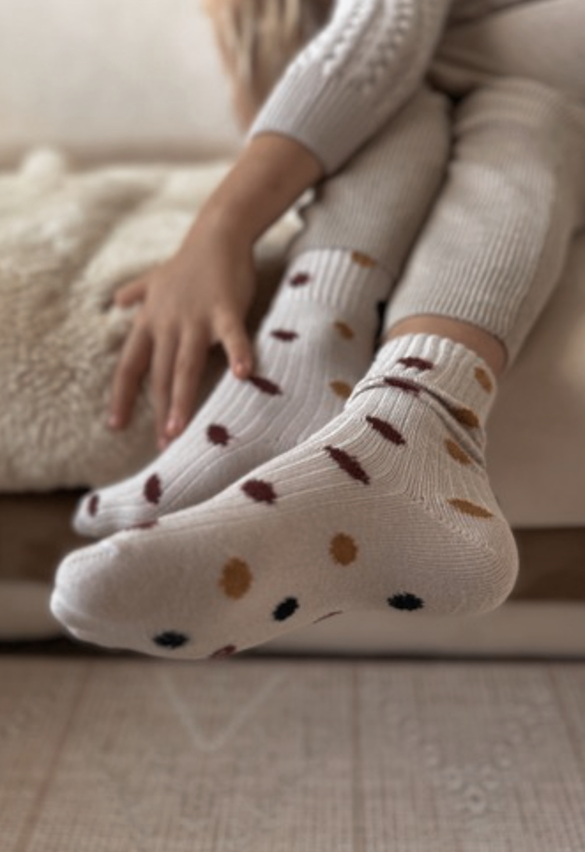 Polka Dot Sock