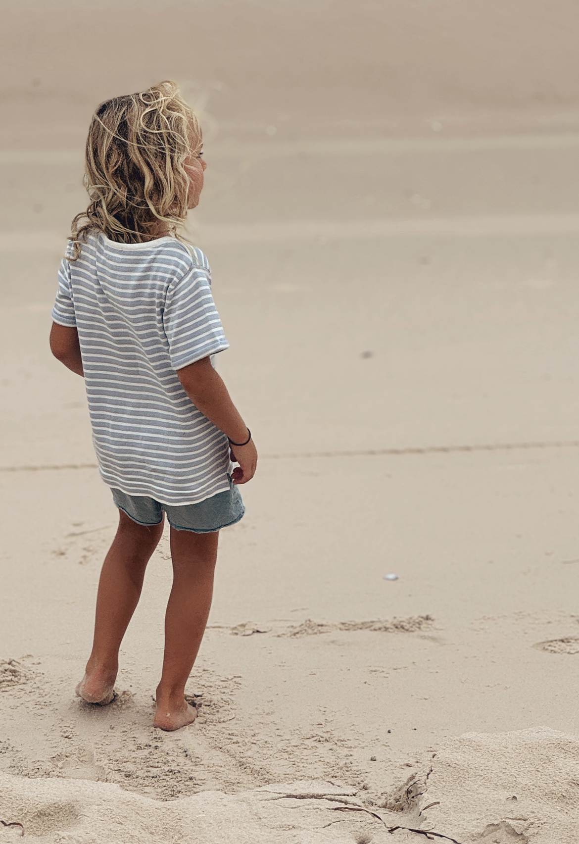 Blue Striped TEE