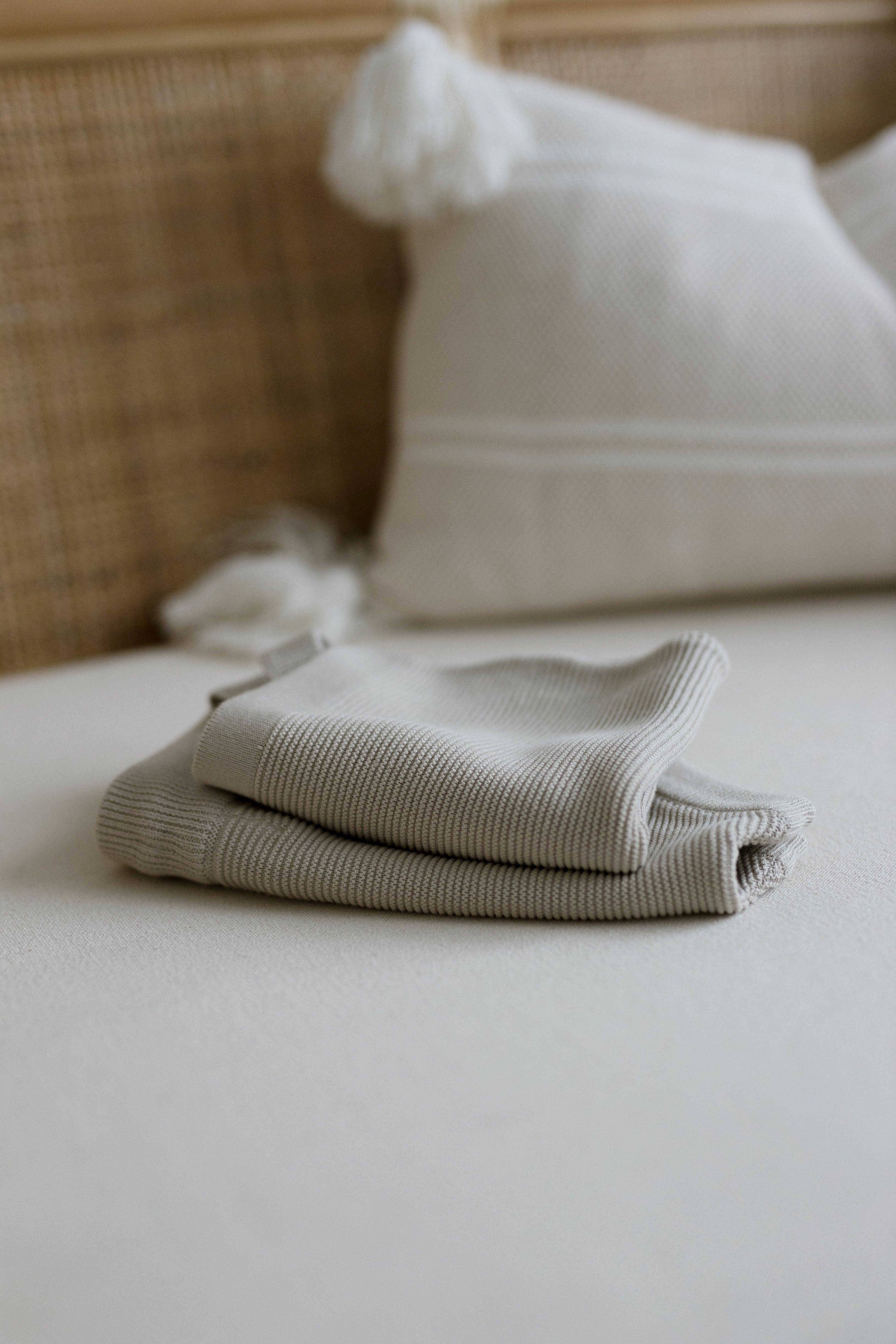 Knit Bloomer and Singlet (moonbeam)